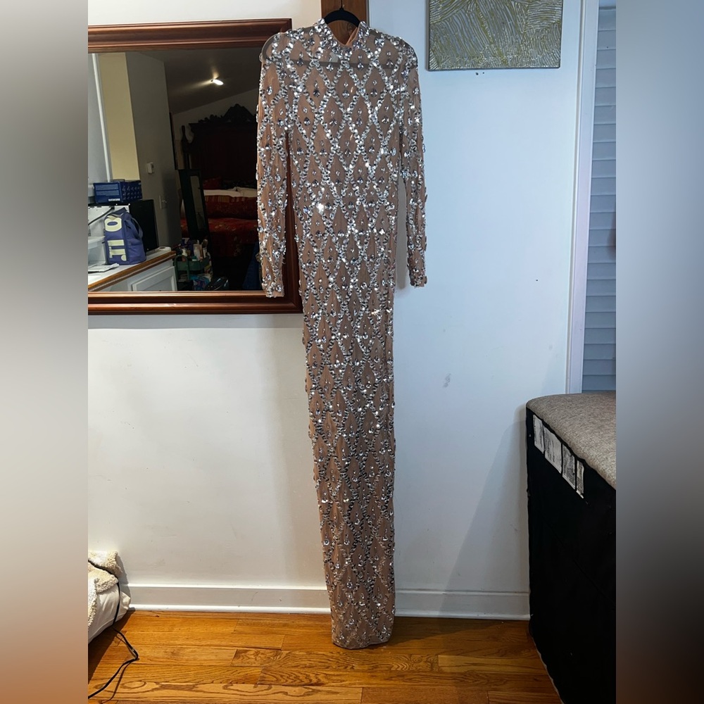 Sparkling Sequin Evening Dress